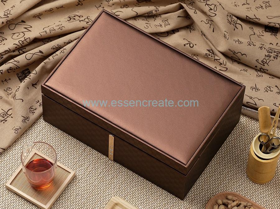 improved leather jewelry box packaging
