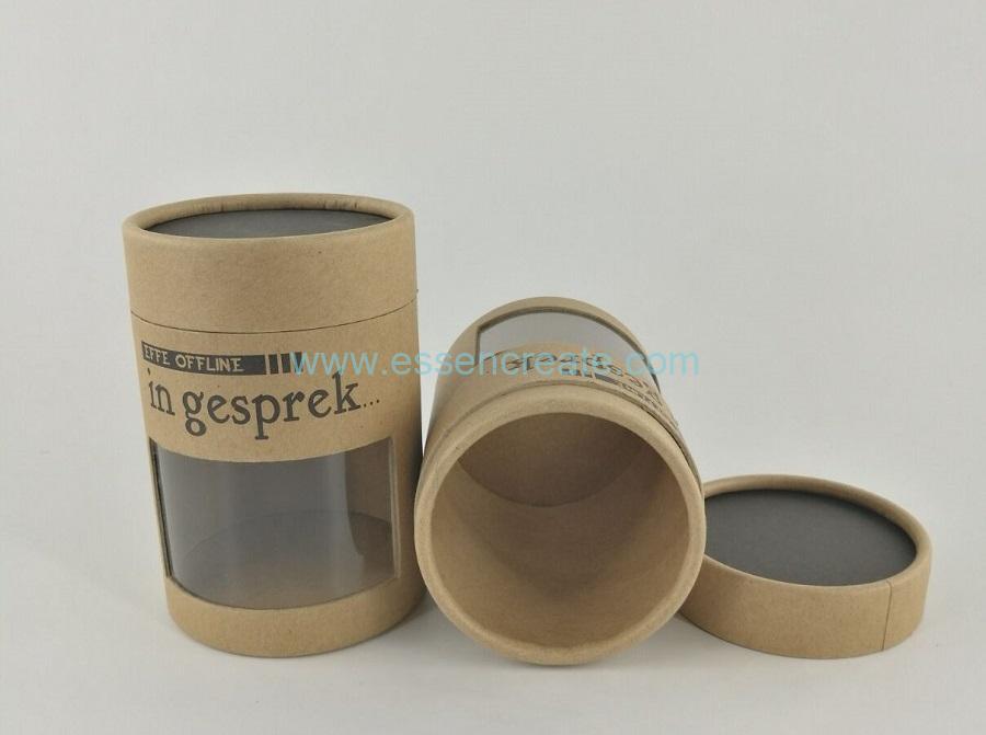 paper tube powder shaker