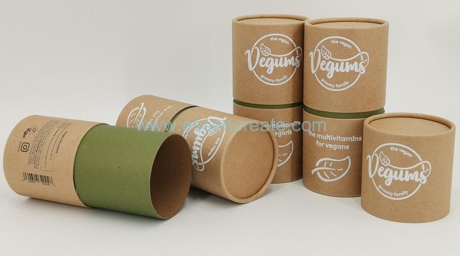 food paper tube packaging