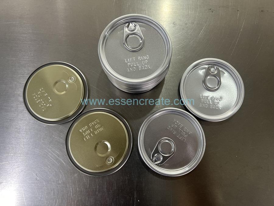 tin can lid cover plastic