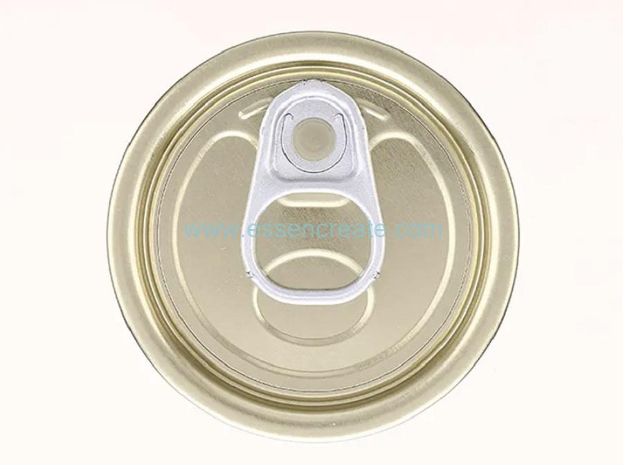 easy opening can aluminum end 800ml ring pull tin