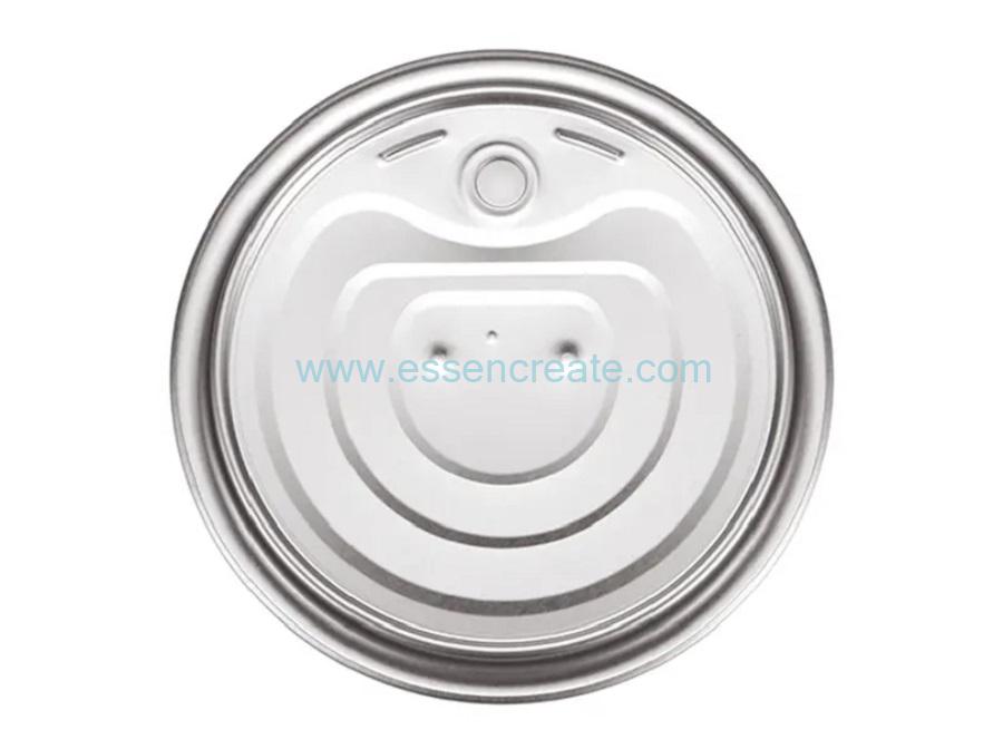 easy open ends lid tin plate transparent clear pla