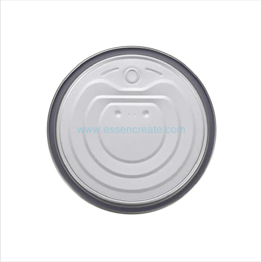 easy open ends lid tin plate transparent clear pla