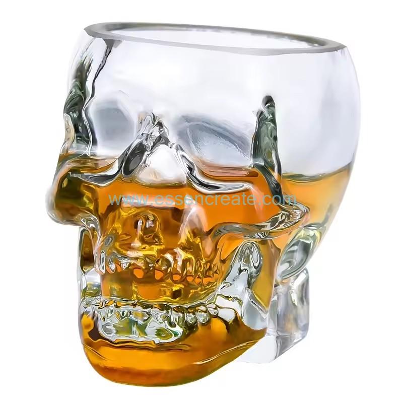 Crystal Vodka Skull Shot Cups