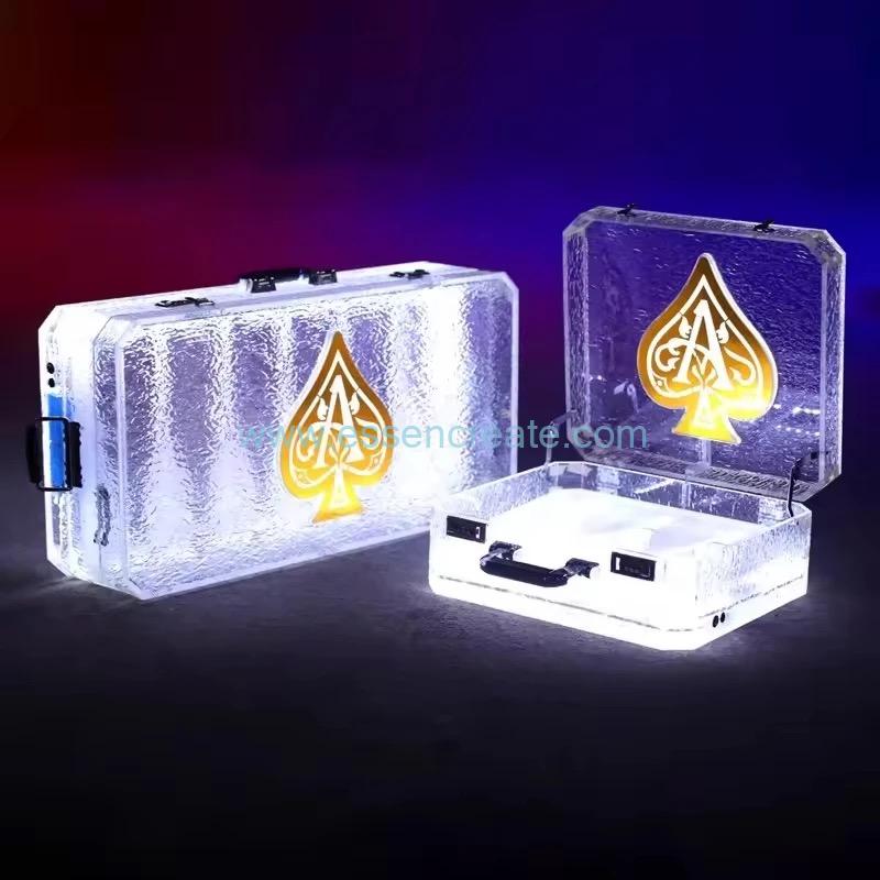 Luminous Acrylic Wine Box