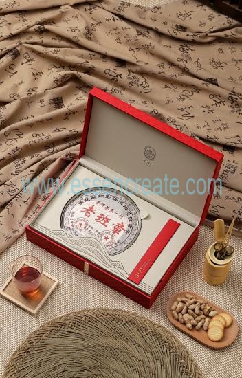 Leather Tea Cake Gift Box