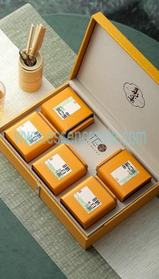Tea Gift Box And Five Small Tins