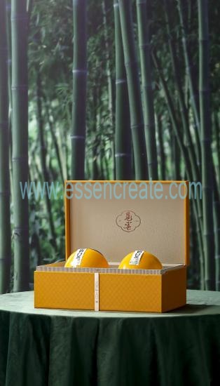 Gift Box With Double Porcelain Jar