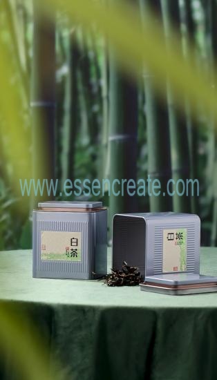 White Tea Gift Box With Five Small Tins