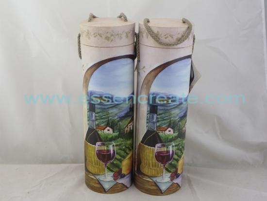Wine Bottle Gift Packaging Tube Box