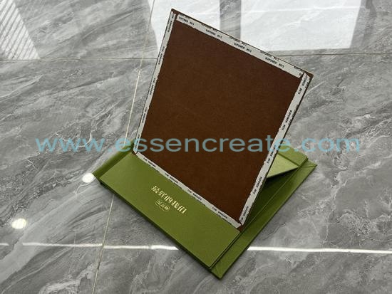 Custom color size foldable portable photo album for family