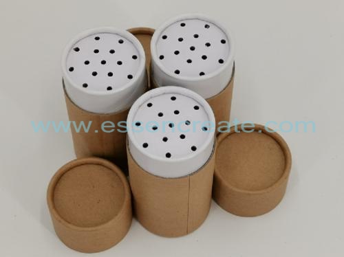 Food Grade Round Paper Can Packaging