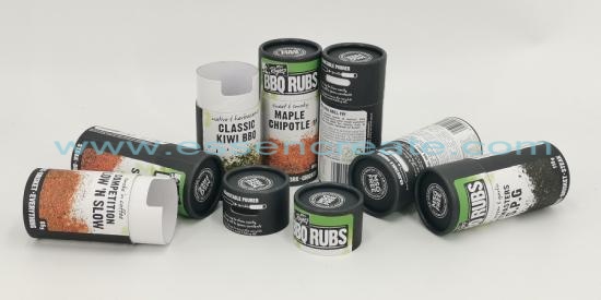 All Kinds Of Condiment Round Paper Cans