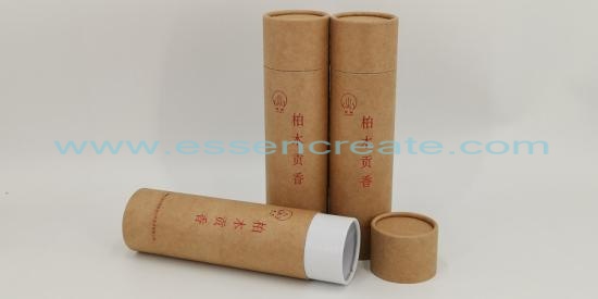 Cypress Wood Incense Round Pipe Packaging Cans