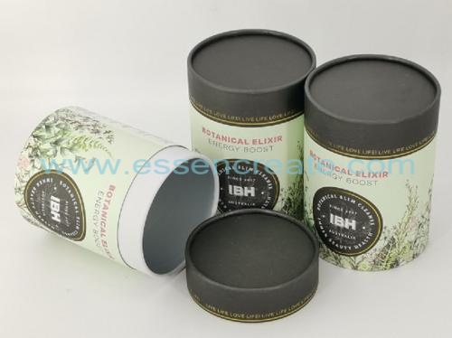 Round Rolled Edge Paper Can Packaging