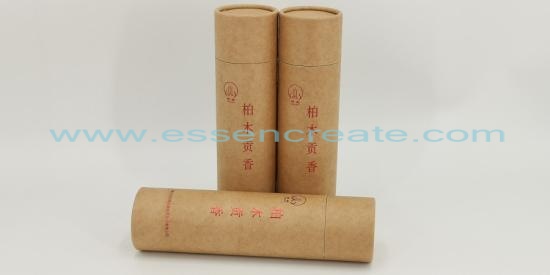 Cypress Wood Incense Round Pipe Packaging Cans