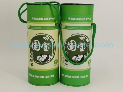 Round Cans Of Food-Grade Rice Packaging