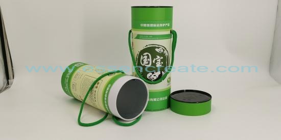 Round Cans Of Food-Grade Rice Packaging
