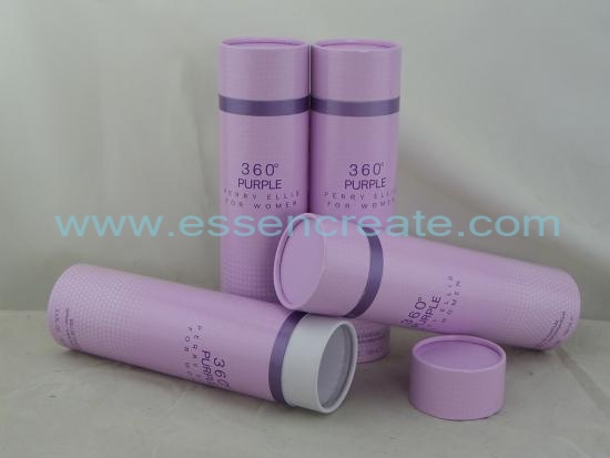 Paper Cans With Rolled Edges For Cosmetics