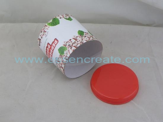 Environment-Friendly Paper Can Packaging With Rolled Edge