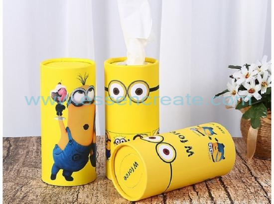 Environmentally Friendly Tissue Canister Can Be Customized Logo