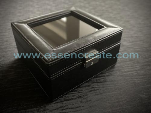 Exquisite Tea Set Leather Gift Box Packaging