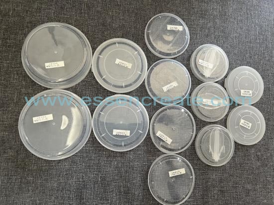 Convex Plastic Cover With Spoon