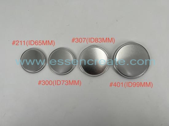 Materials Of Various Sizes Silver Bottom Cover