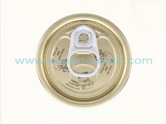 Tinplate Easy Open End With Epoxy Phenolic Lacquer