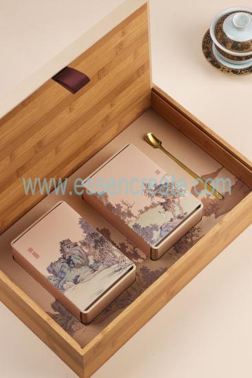 Landscape Map Exquisite Tea Packaging Box