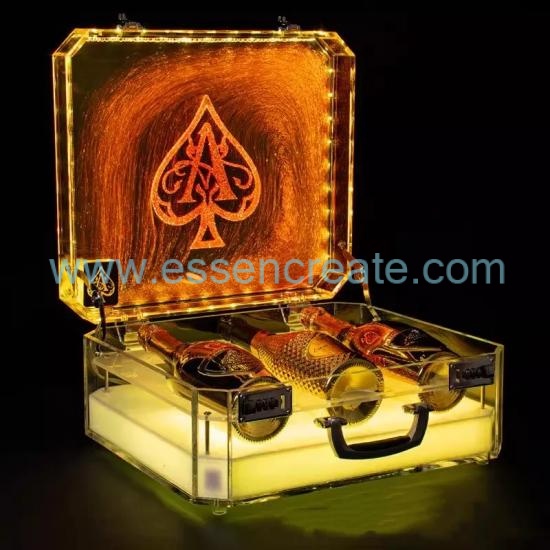 Luminous Acrylic Wine Box