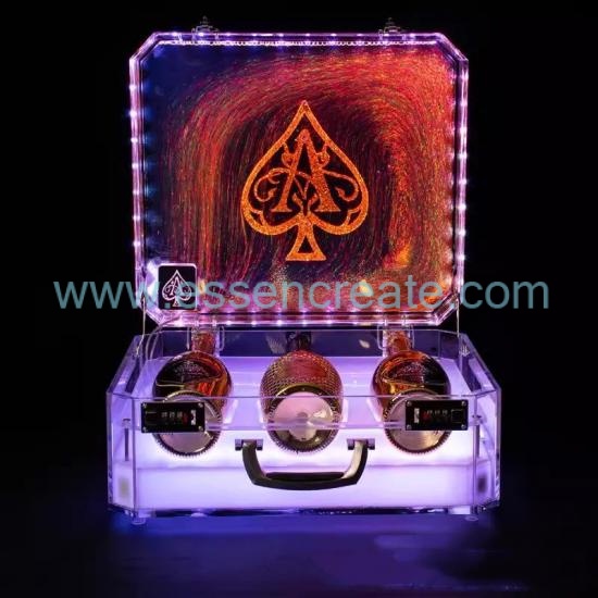 Luminous Acrylic Wine Box